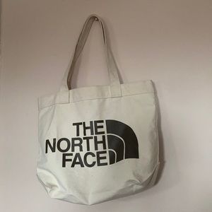 The Northface Canvas Tote (Brown Print)